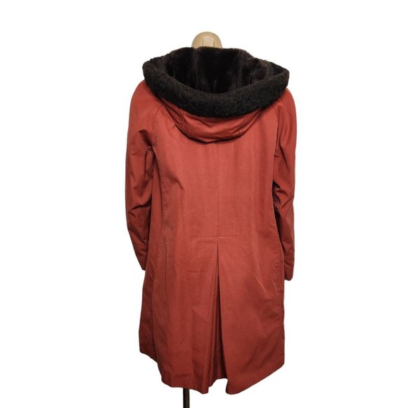 Forcaster Of Boston Vintage Faux Fur Lined Hooded Jacket - Picture 3 of 9